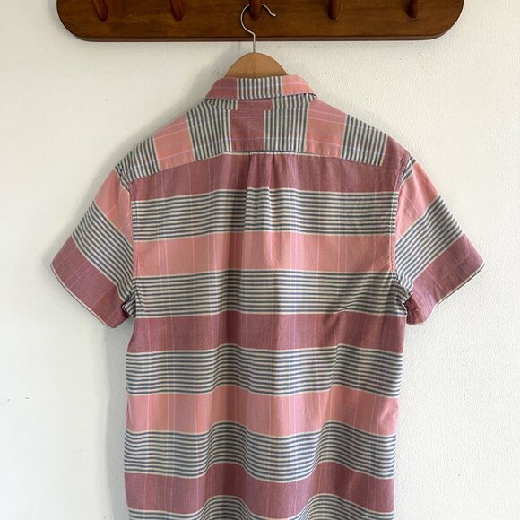 Short-Sleeve Indian Madras Popover - Picture 3 of 3